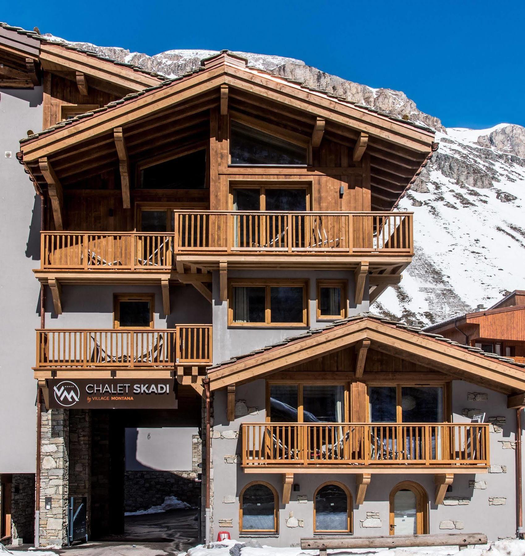 Chalet Skadi By Village Montana Val d'Isere Bagian luar foto